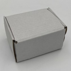 100 x White Postal Box - 8" x 4" x 4"