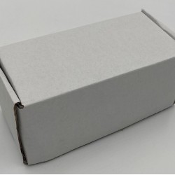 10 x White Postal Box - 8" x 4" x 4"