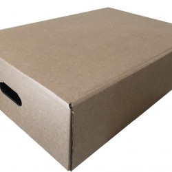 5 x Strong Folding Boxes - 545 x 370 x 150mm