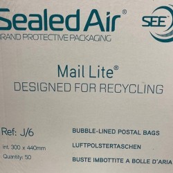 10 x Sealed Air Padded Envelope J/6 300mm x 440mm 