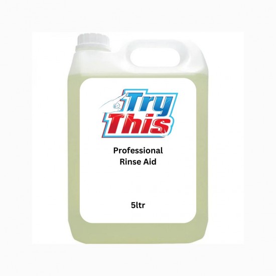 1 x 5ltr Professional Rinse Aid