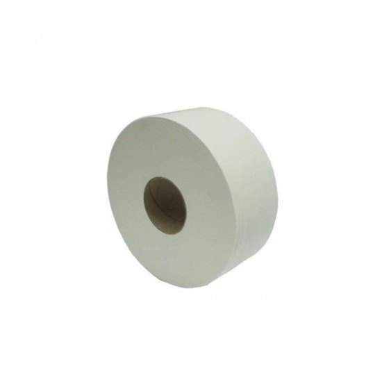 6 x JUMBO 300m Toilet Rolls 76mm Core