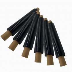 6 x Heavy Duty - 400mm x 250m - 23mu (Black)