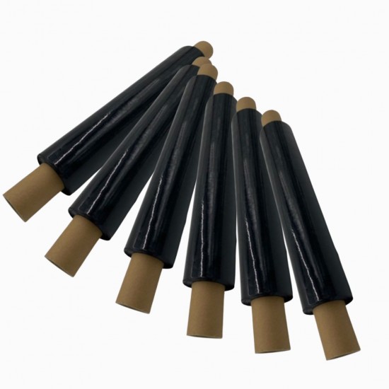 12 x Medium Duty - 400mm x 300m - 17mu (Black)