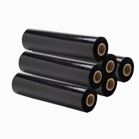 1 x Heavy Duty - 500mm x 250m - 23mu (Black)