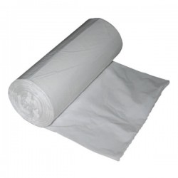 200 x 5kg Refuse Sacks (Clear) - 18 x 29 x 38" 