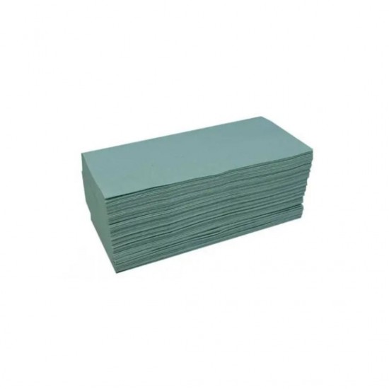 2880 x Green 'C' Fold Hand Towels 