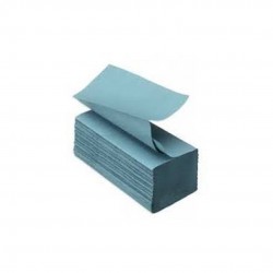 3600 x Blue 'V' Fold Hand Towels 